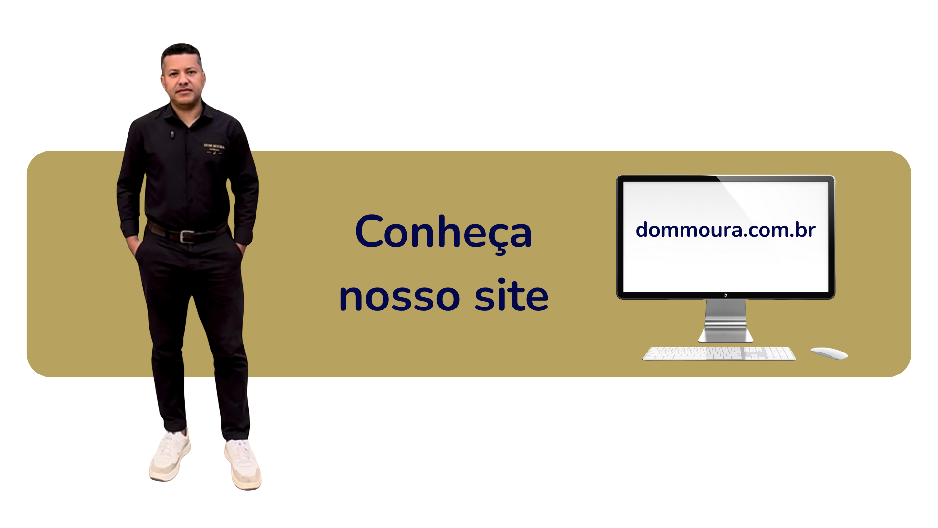 Conheça o site oficial da Dom Moura Barbearia